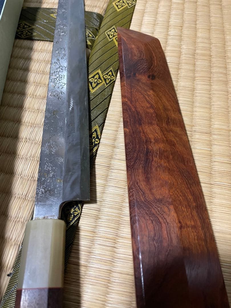 堺孝行 白一鋼 正夫 300mm 桜彫刻入り - メルカリ