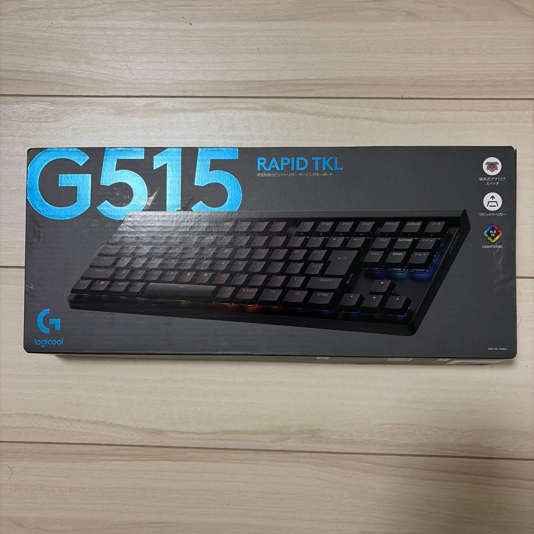 キーボード Logicool G515 RAPID TKL G515-TKL-RTBKd G515 RAPID TKL 有線アナログゲーミングキーボード | ロジクール G