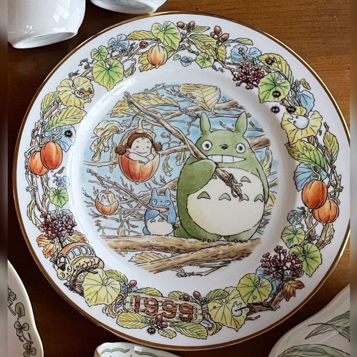となりのトトロ ノリタケ イヤープレート マグ 皿 湯呑み - メルカリ