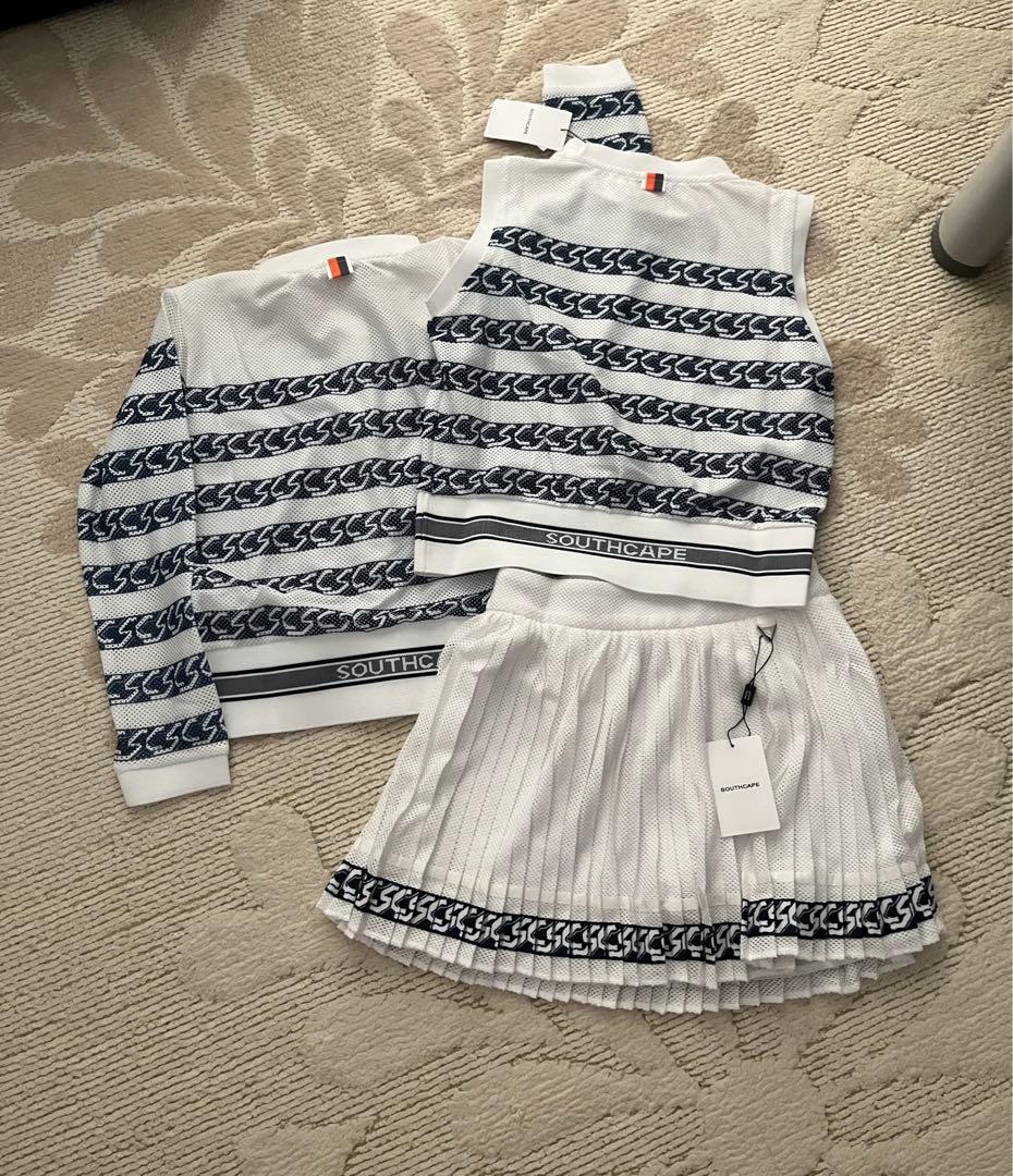 SOUTH CAPE 韓国 ゴルフウェア アンサンブルセット ネイビー