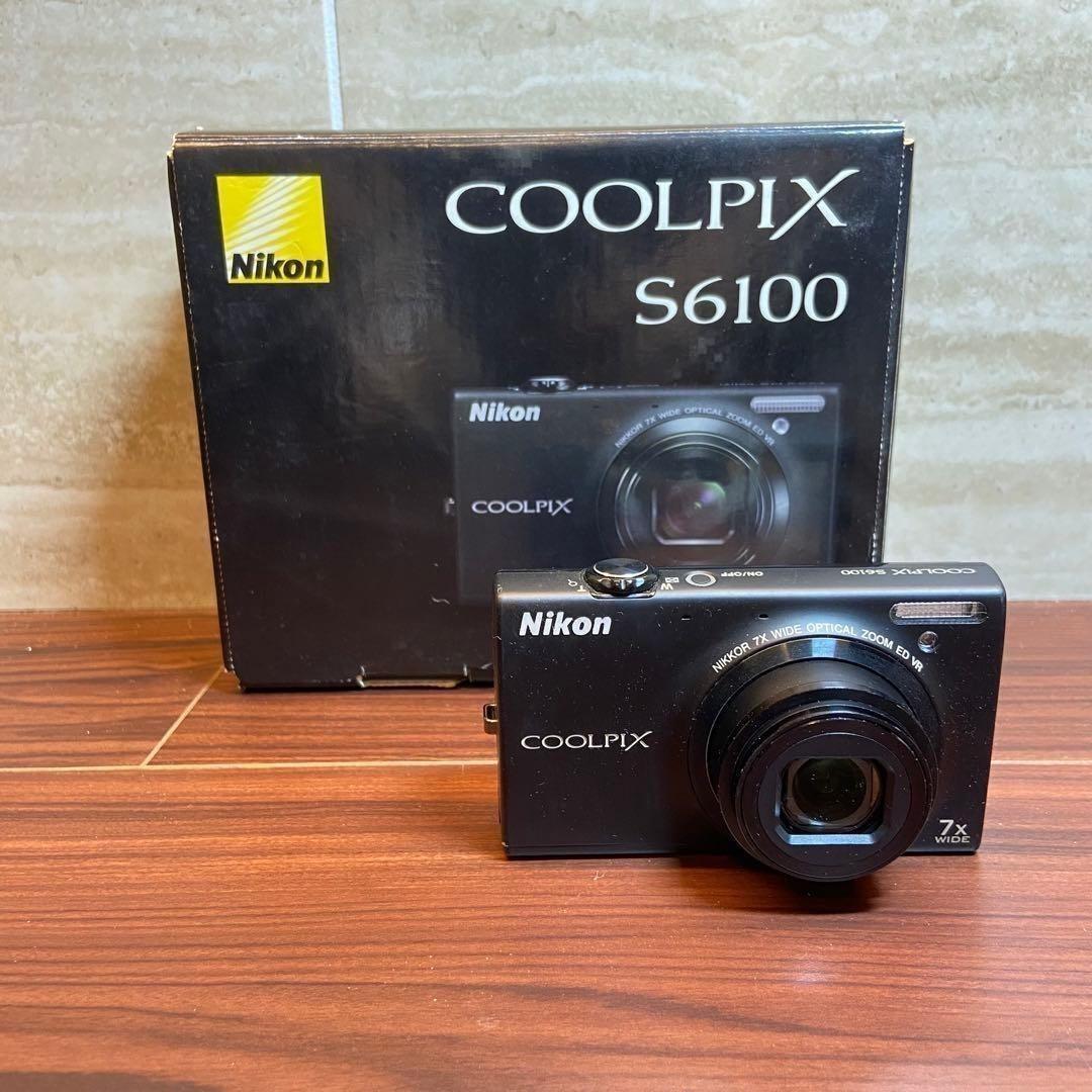 Nikon coolpix S6100 デジカメ ほぼ新品 4052 - メルカリ