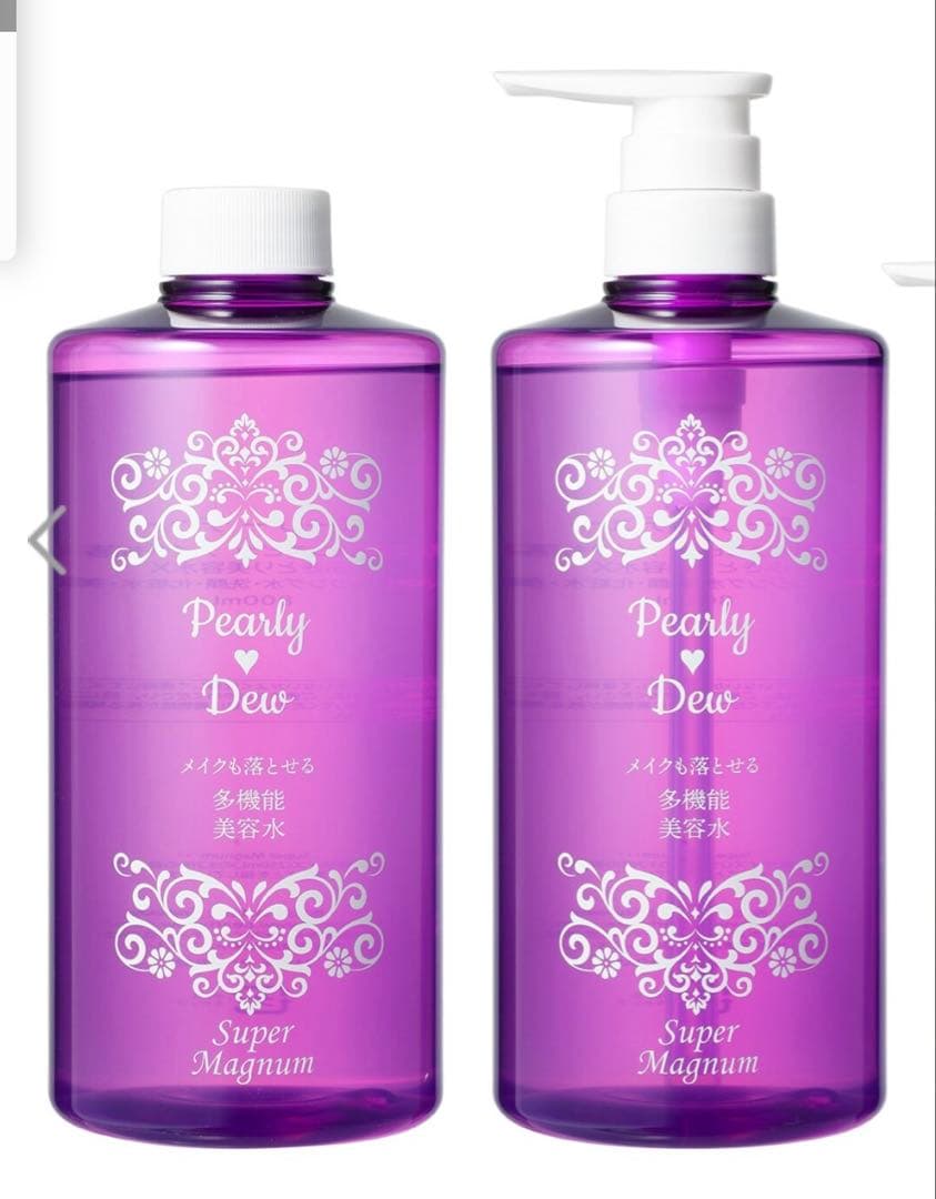 新品未開封】 パーリーデュー 多機能ふきとりクレンジング美容水800ml