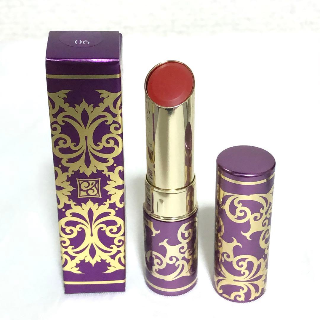 新品 クリスタルジェミー リップスティック 06 コーラルオレンジ 口紅
