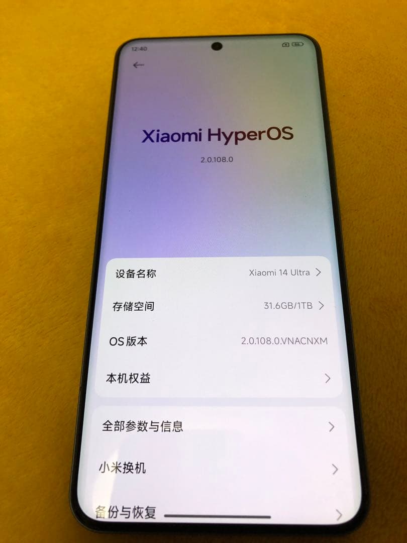 Xiaomi 14 ultra 中国版 16G 1TB 青 - メルカリ