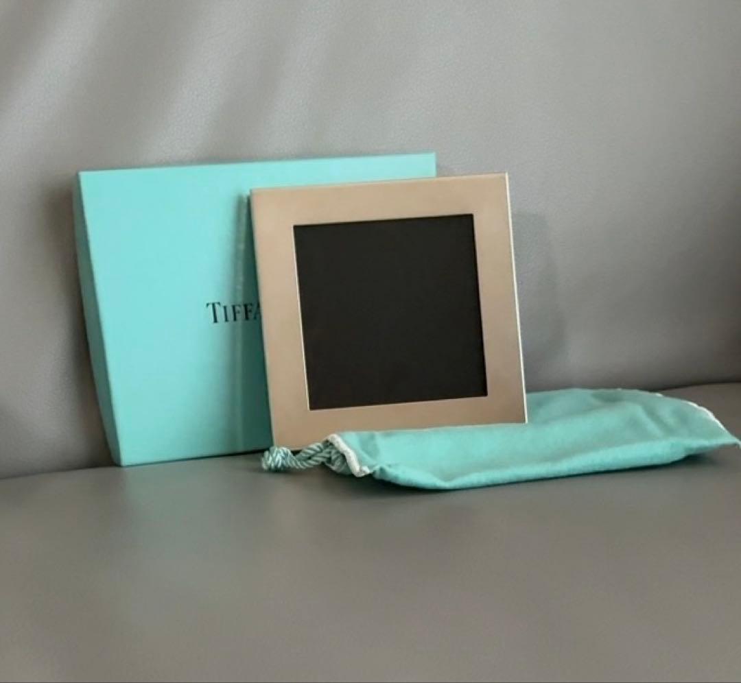未使用】Tiffany & Co. フォトフレーム 箱・保存袋付き - メルカリ
