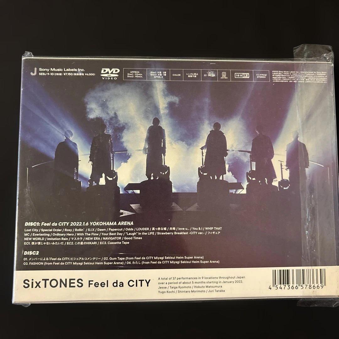SixTONES/Feel da CITY〈初回盤・2枚組〉 - メルカリ