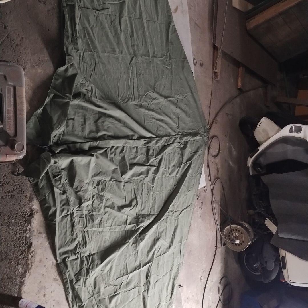 バンドック　ソロティピー　前幕 BUNDOKソロティピー1TC用のフロントウォールを使って冬キャンプを