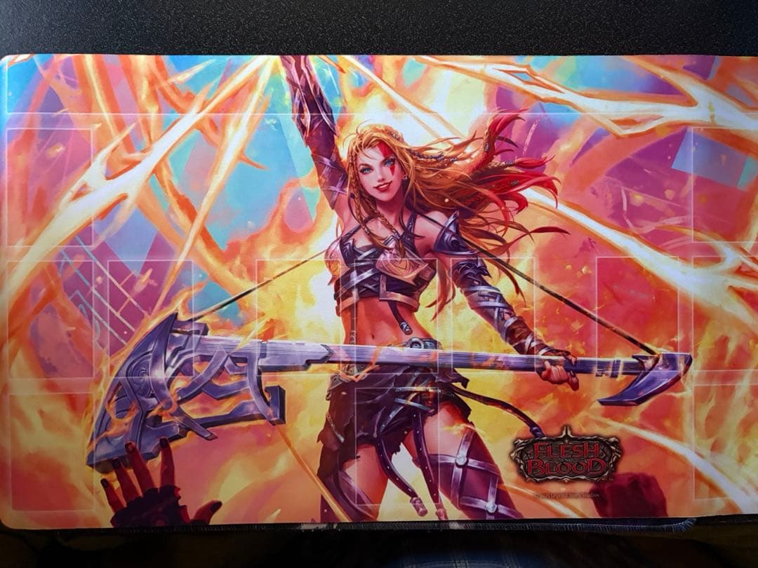 fresh and blood スーパースター、プレアデス　プレイマット オーバーロード_so-binイラスト ラバープレイマット （プレアデス