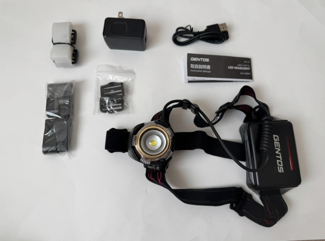 GENTOS GH-100RG ヘッドランプ 1100ルーメン - メルカリ