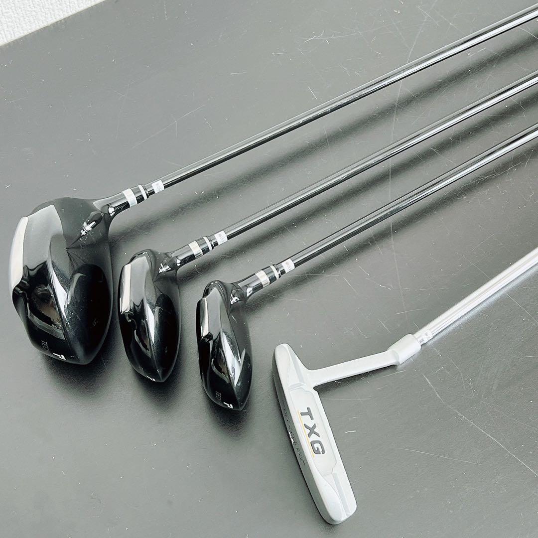 王冠ロゴ Ben Sayers キャディバッグ ゴルフセット TXG 12本 R - メルカリ