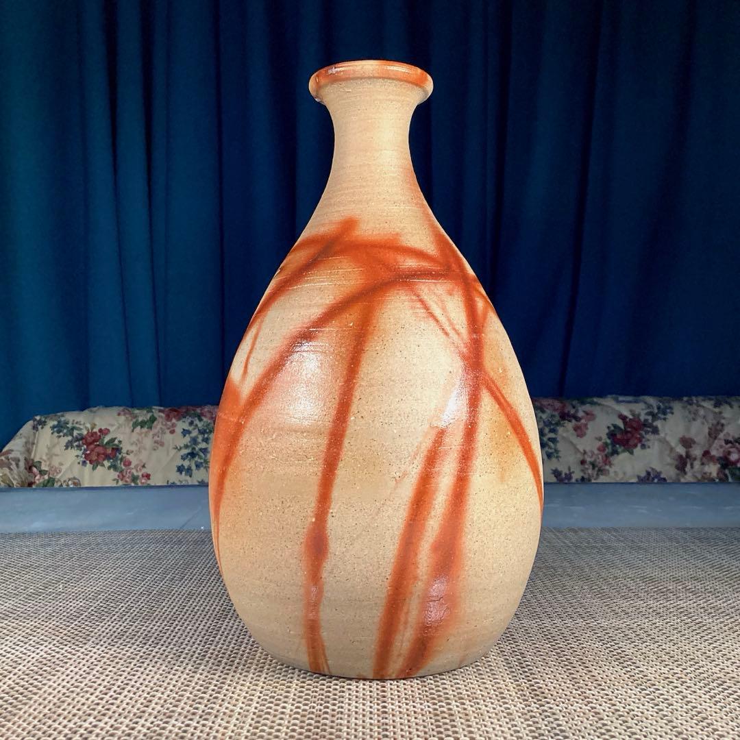 ハピうー特価』 備前焼 山本竜一 『備前 一輪花入』 花瓶 - メルカリ