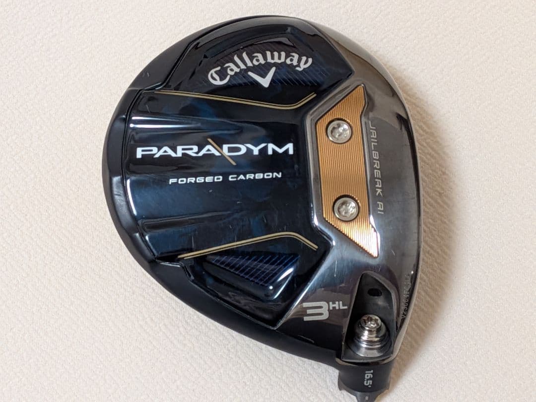 PARADYM 3HL 3W FW キャロウェイ パラダイム フェアウェイウッド キャロウェイゴルフ／PARADYM／パラダイム フェアウェイウッドの口コミ