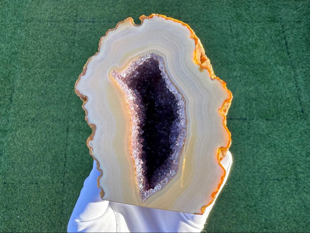 ラベンダー アメジスト アゲート 水晶 天然石 瑪瑙 鑑賞石 インテリア 置物 天然 アメジスト 紫水晶 クラスター 大きい 原石 H50cm 送料無料 鉱物