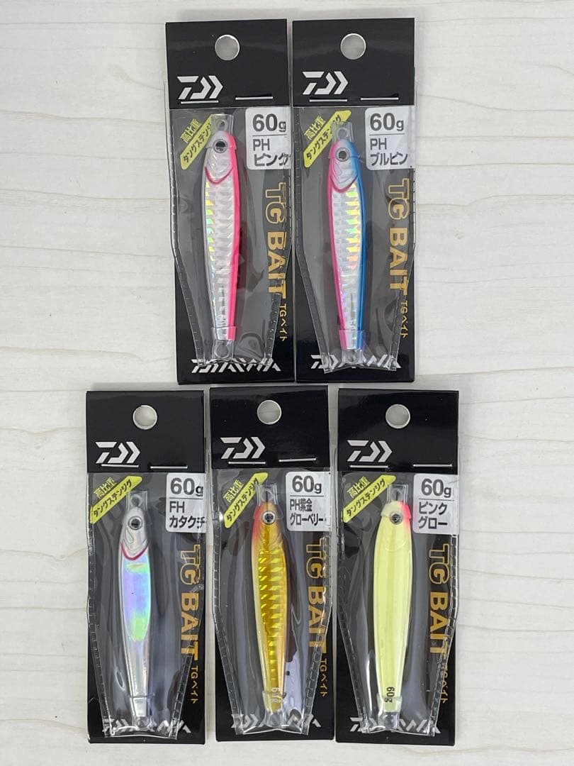 TGベイト 60g 5個セット DAIWA（ダイワ） TGベイト 60g【メール便可】 : いのまた釣具店 Yahoo