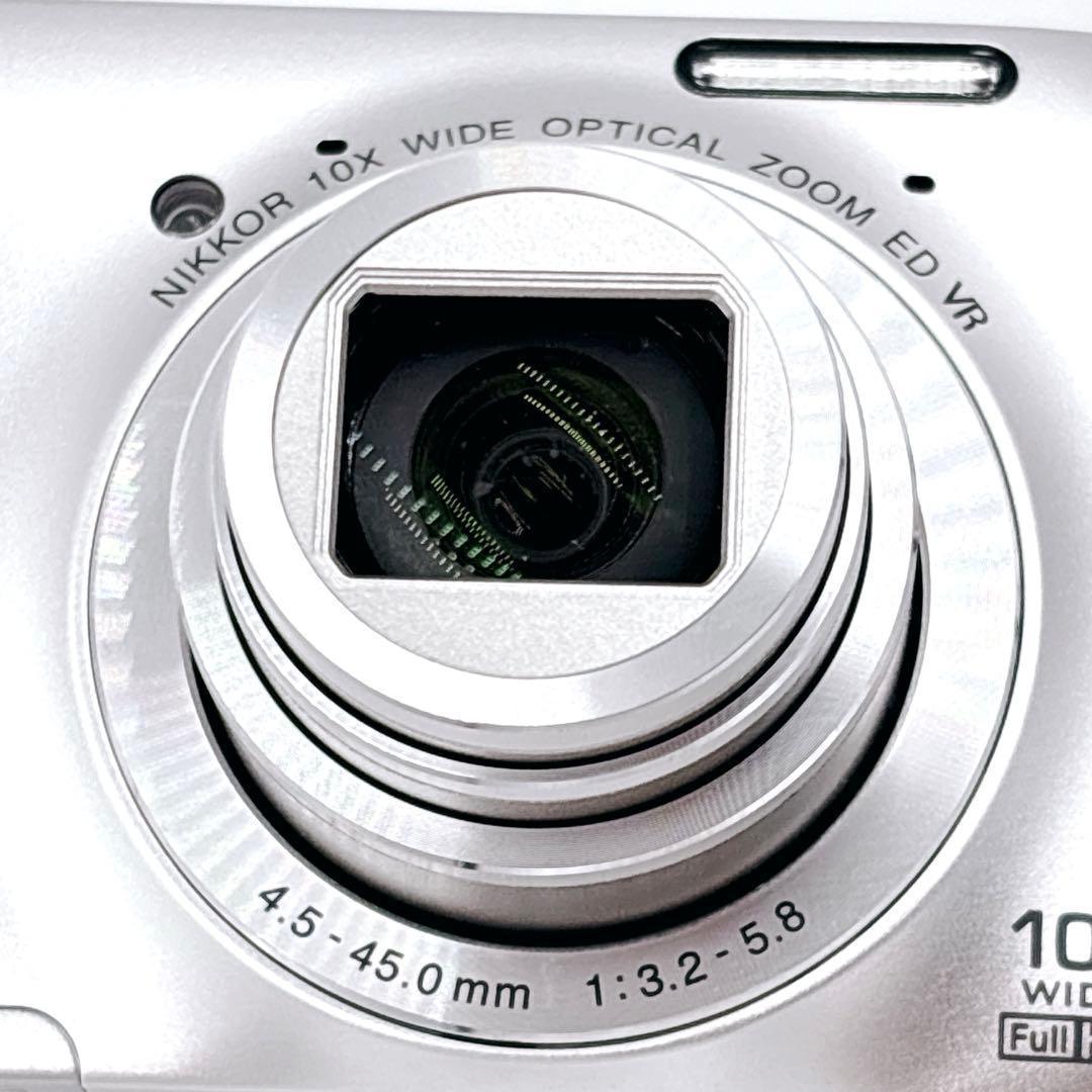 極美品 Nikon ニコン COOLPIX S6300 シルバー デジカメ - メルカリ