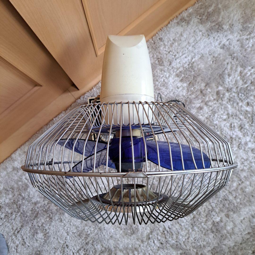 希少】昭和レトロ 三菱 扇風機 リビングファン R30-SF6 高級お座敷扇