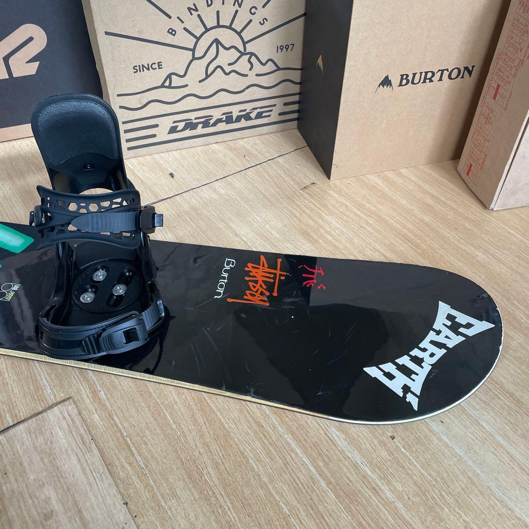 BURTON×ZUMA 未使用バイン付スノーボードセット テリエモデル バートン