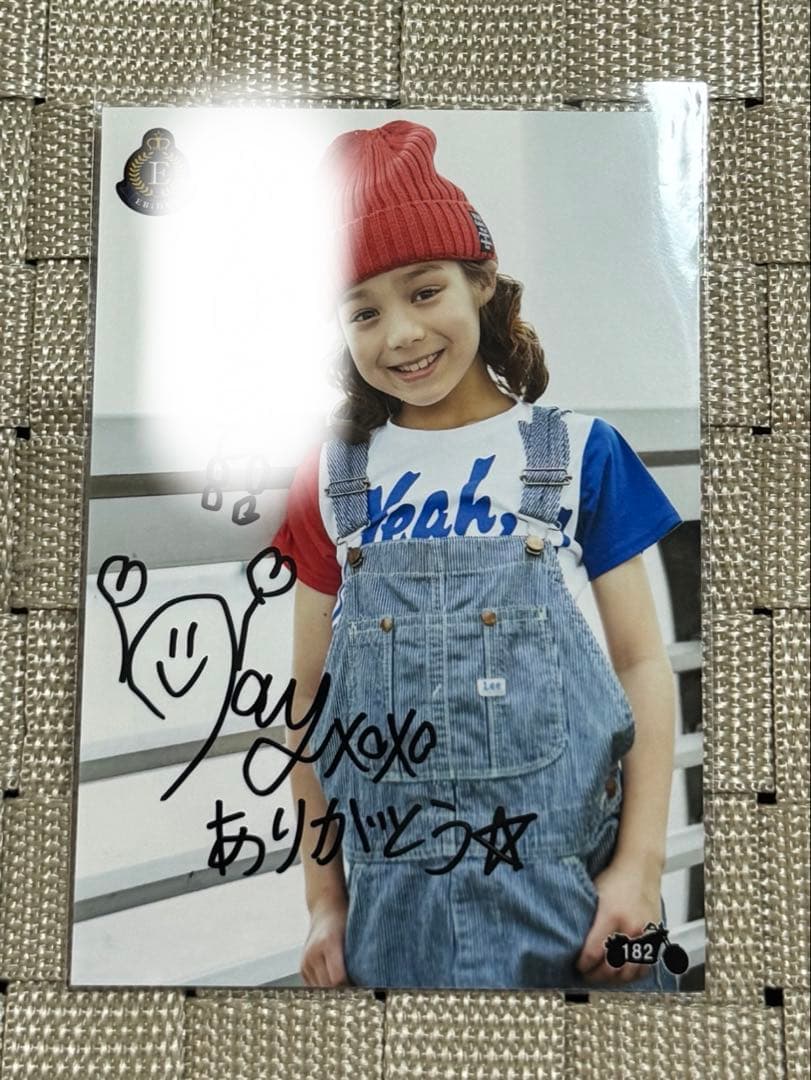 ジェイ サイン、コメント入り生写真 JJ SMTR25 C3 - メルカリ