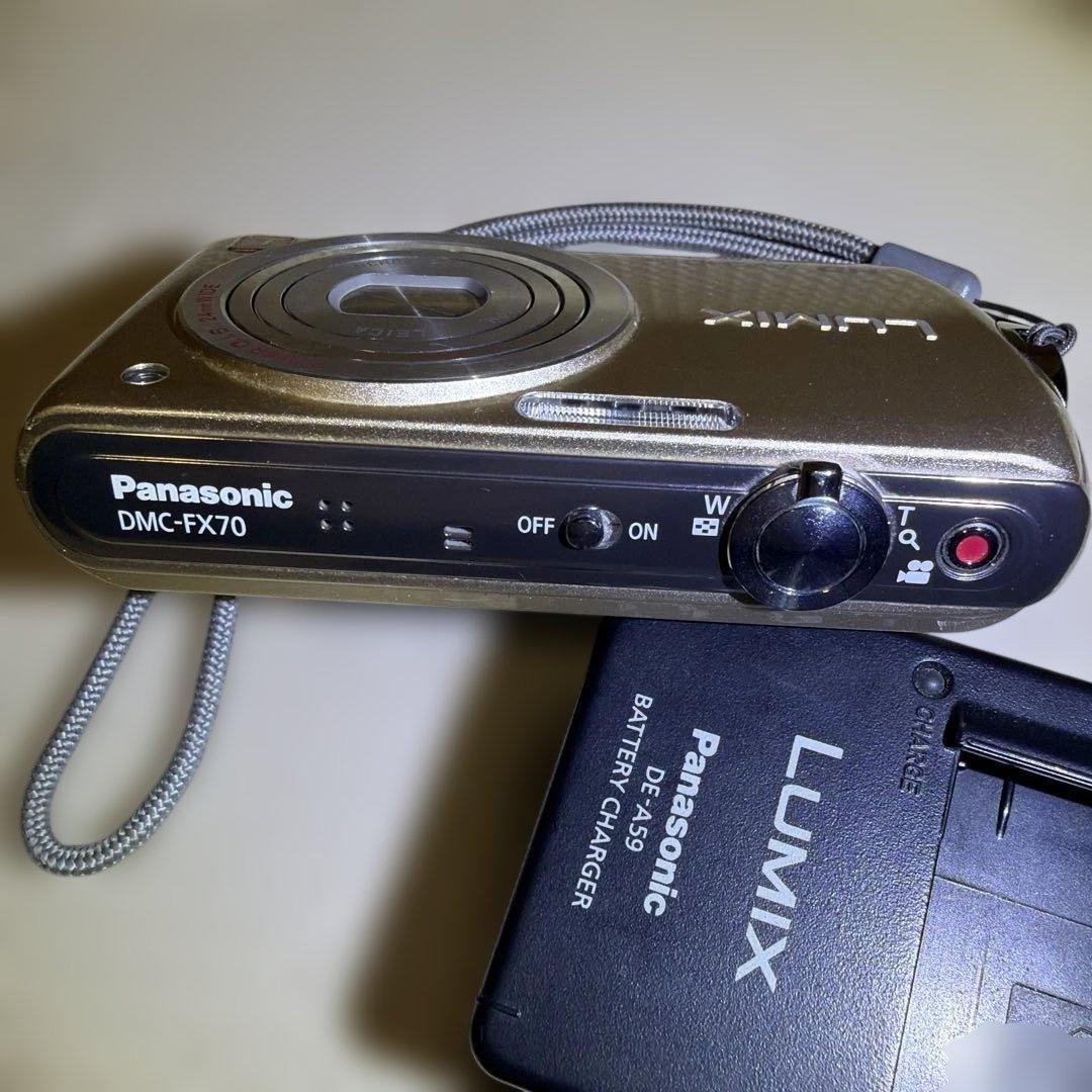 Panasonic LUMIX DMC-FX70 充電器・バッテリー・sd付 - メルカリ