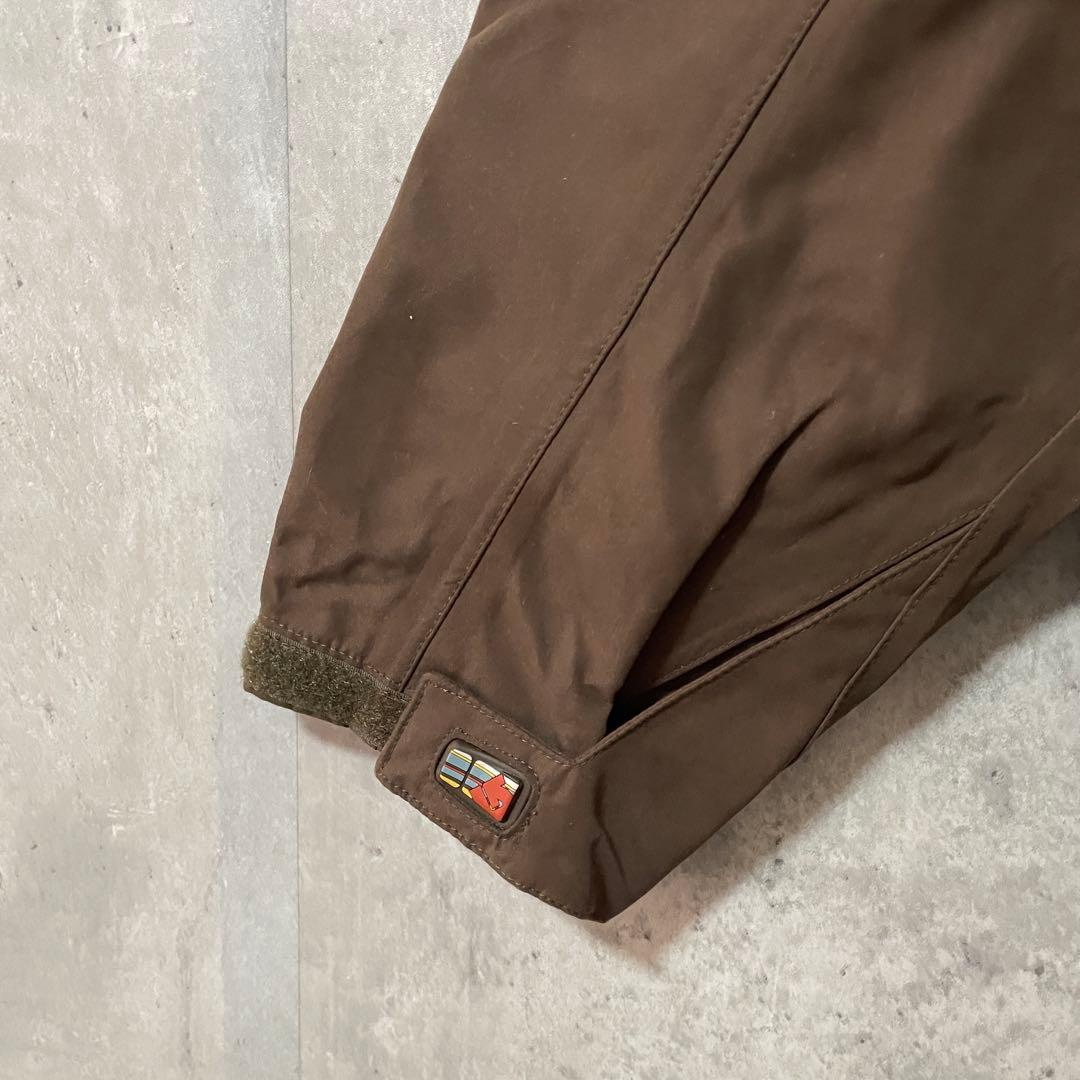 Burtonバートンスキーウェアスノーボードジャケットパーカーフード茶色