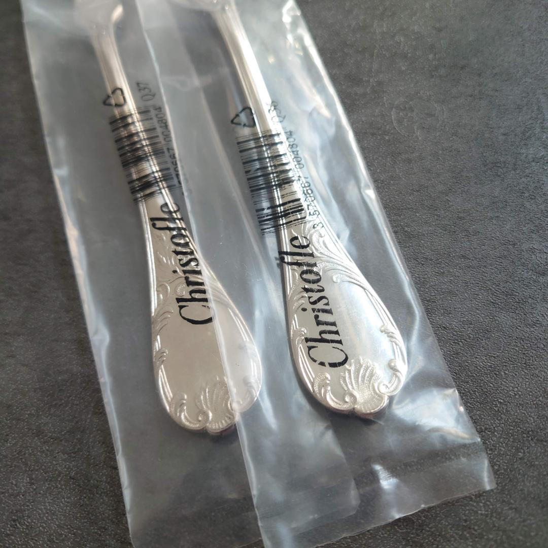 極希少 クリストフル マルリー オードブル/エスカルゴフォーク 未開封