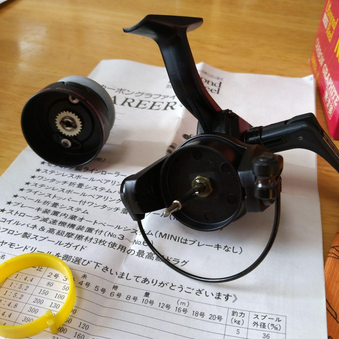 大森製作所 キャリア マークII No. 1 カーボングラファイトリール