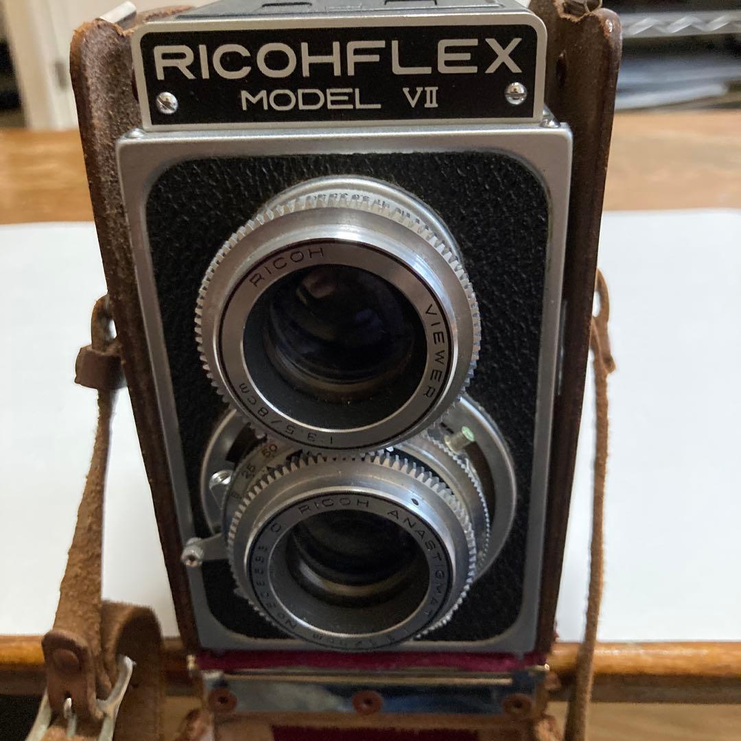 RICOHFLEX MODEL VII 二眼レフカメラ 説明文お読みください - メルカリ