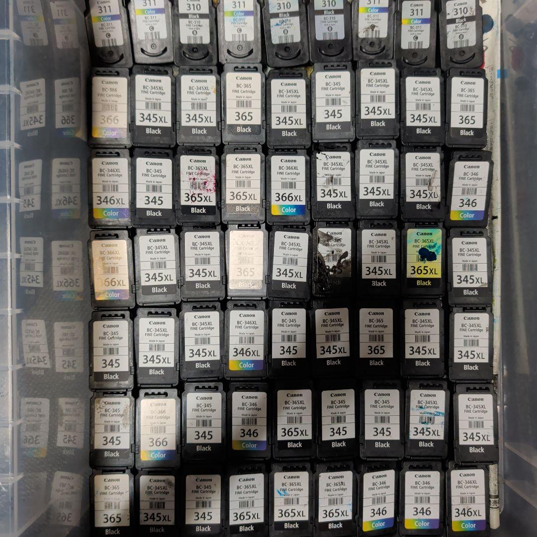 み*き様 キャノン　状態良好　使用済みインクカートリッジ　100個 激安価格 XKI-N21+N20/6MP 6色マルチパック キヤノン Canon 純正インク