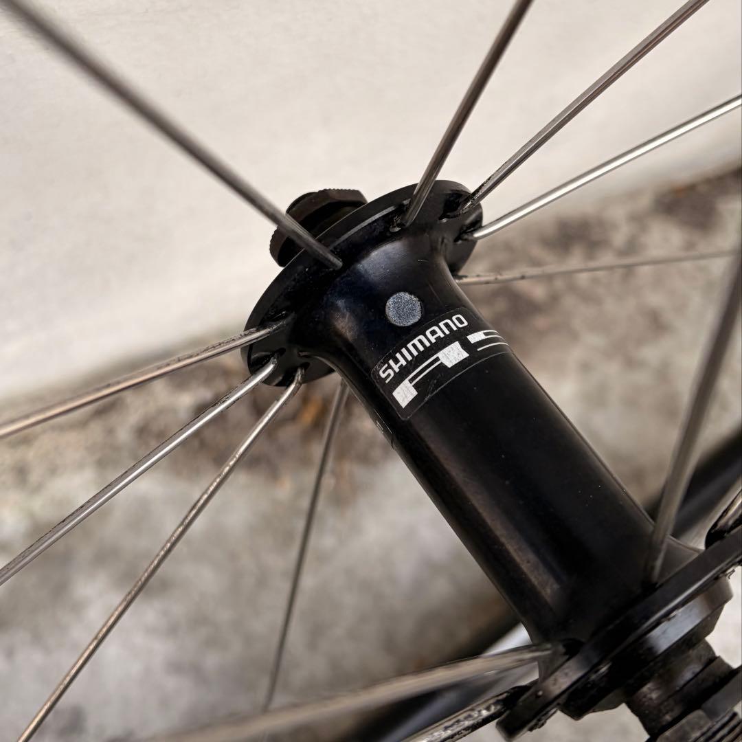 SHIMANO WH-R501 前後セット【10S対応・ミシュランタイヤ付】 - メルカリ