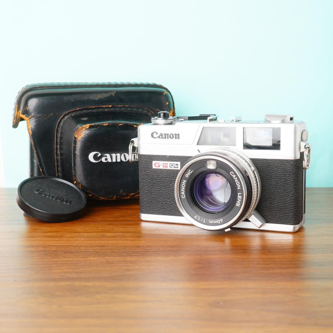完動品◎Canon ニューキャノネットQL17 G-III フィルムカメラ 67 Canonet QL17 G-III のレビュー｜hmacky