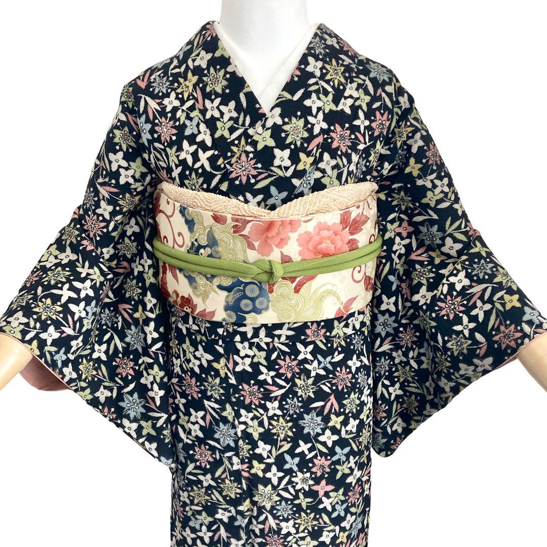 昭和レトロ 大正ロマン アンティーク着物NO4 - メルカリ