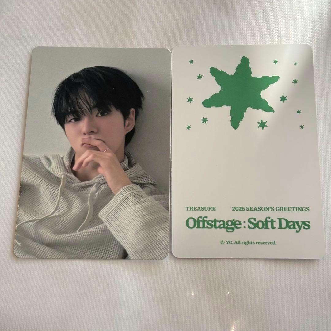 TREASURE 韓国限定 ジェヒョク トレカ softdays - メルカリ