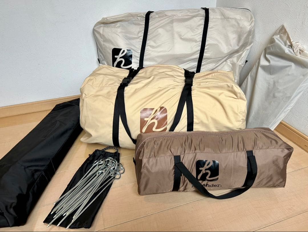 Hilander(ハイランダー) A型フレームグランピアンポリコットンフル