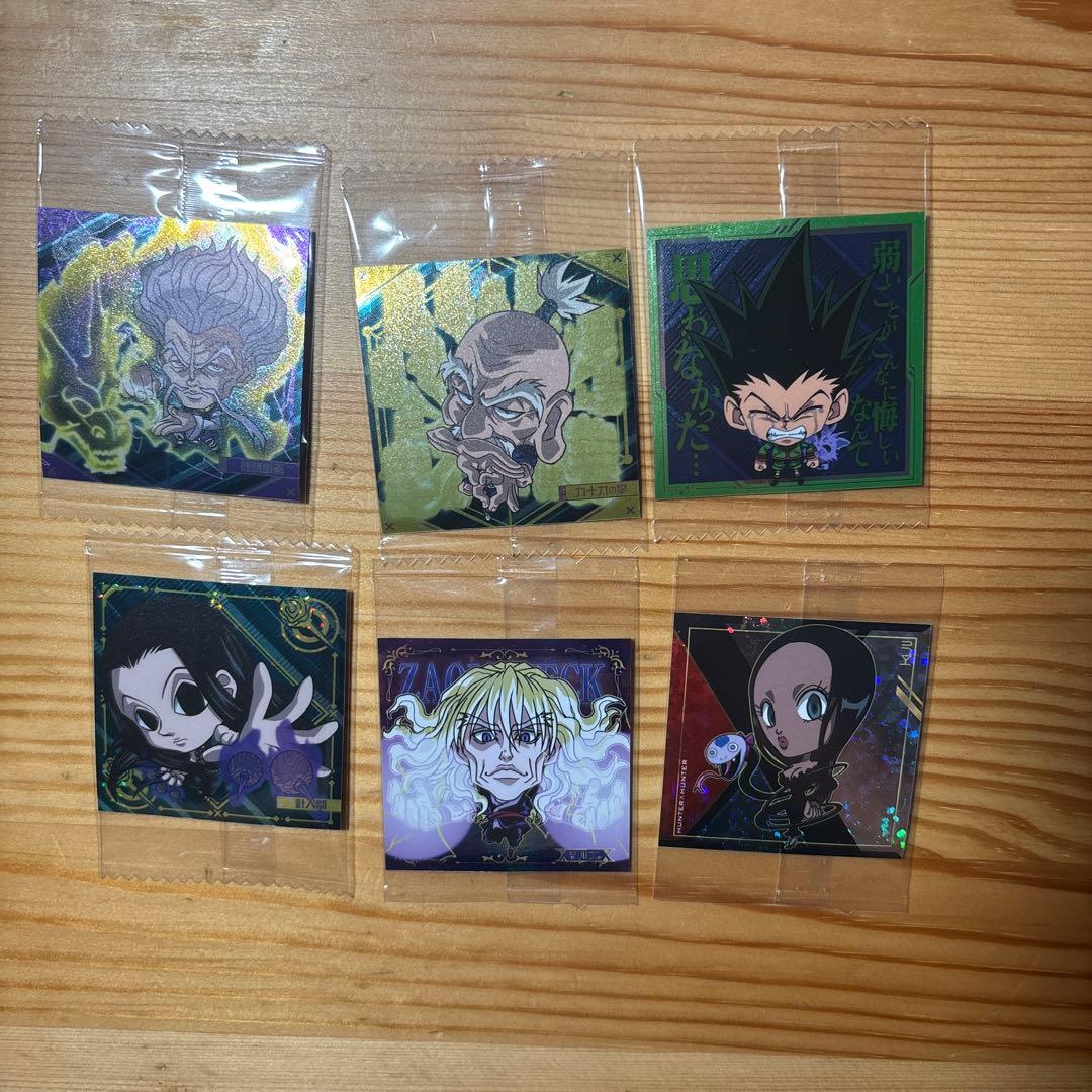 ハンターハンター ホログラムステッカー 6枚セット - メルカリ