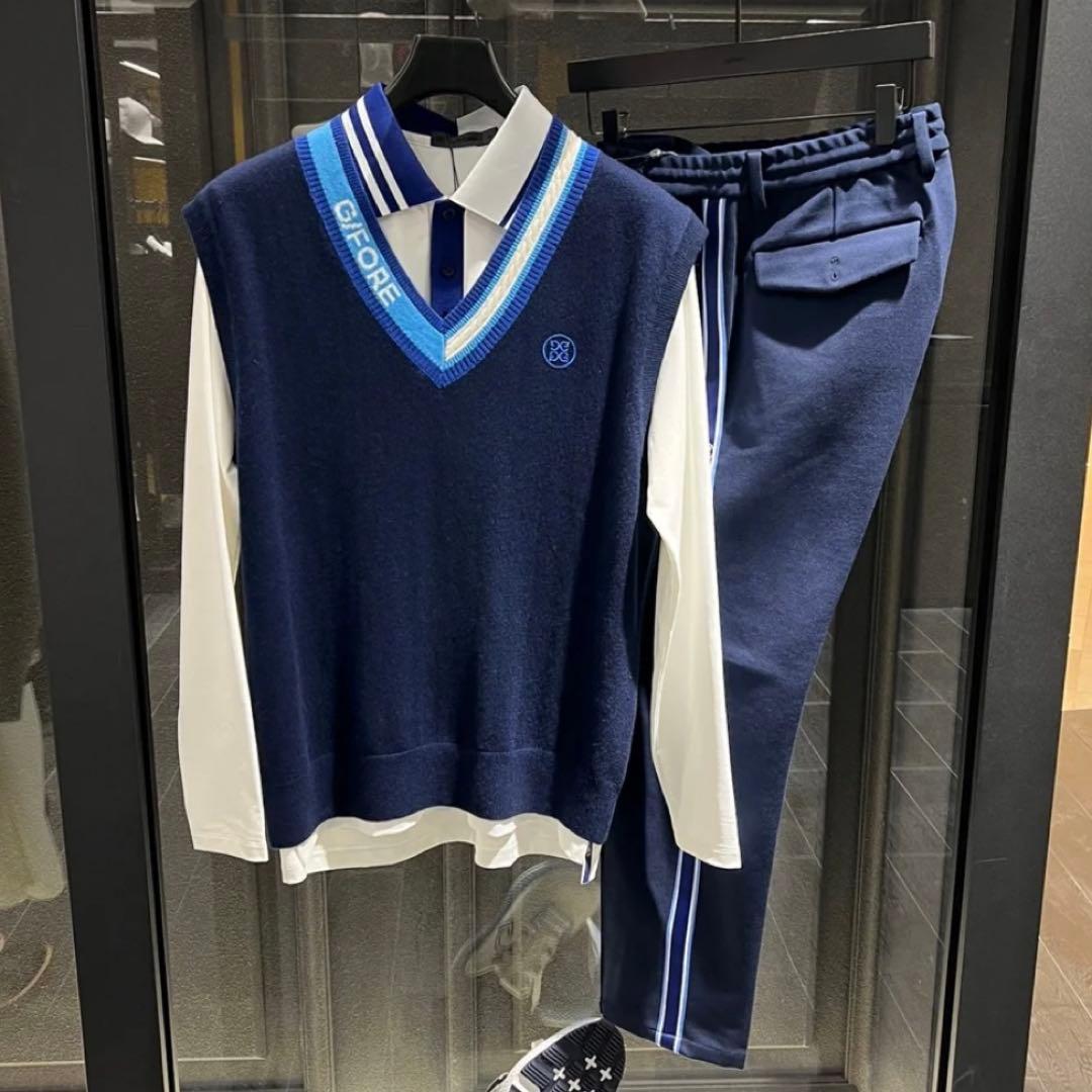 □即発送□ G/FORE ジーフォア ゴルフ ベスト セーター メンズ - メルカリ