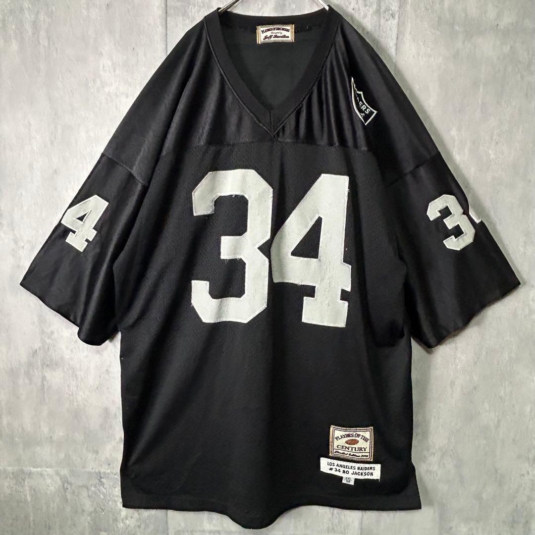 04`限定版 レイダース ボー ジャクソン ゲームシャツ 刺繍ロゴ 楽天市場】NFL ボー・ジャクソン ロサンゼルス レイダース