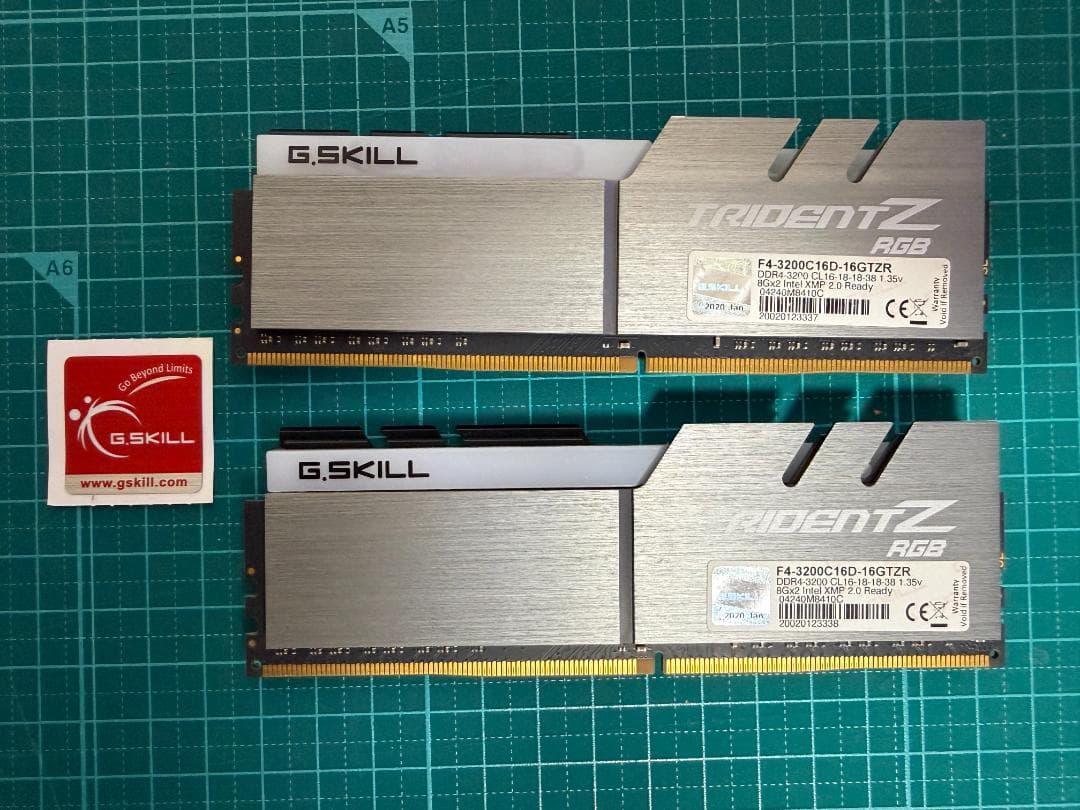 G.SKILL Trident Z RGB DDR4 16GB 3200MHz - メルカリ