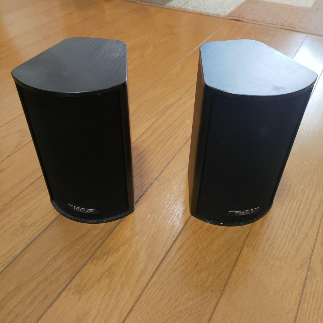 ピエガ 2ウェイ・ブックシェルフ型ブラック【ペア】PIEGA TMICRO3-B PIEGA 2ウェイブックシェルフ型スピーカー TMicro 3 | 広島の