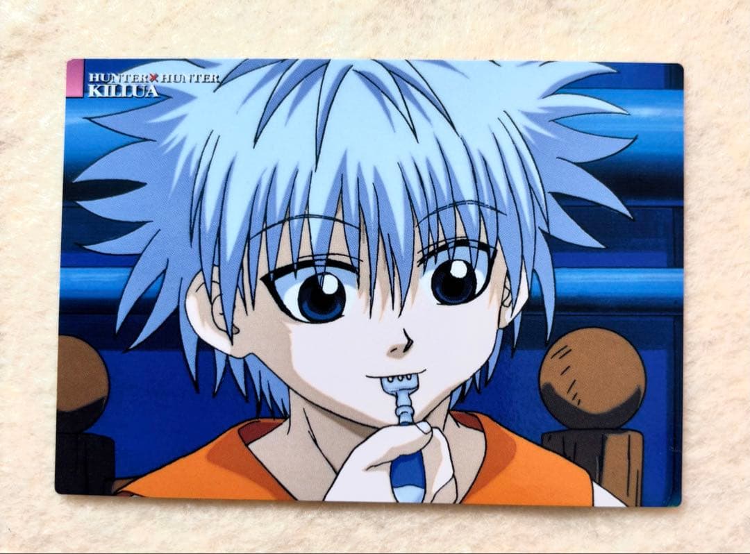HUNTER×HUNTER 旧　キルア　カードダスマスターズ 希少品 HUNTER×HUNTER カードダスマスターズ キルア ゴン 87 - メルカリ