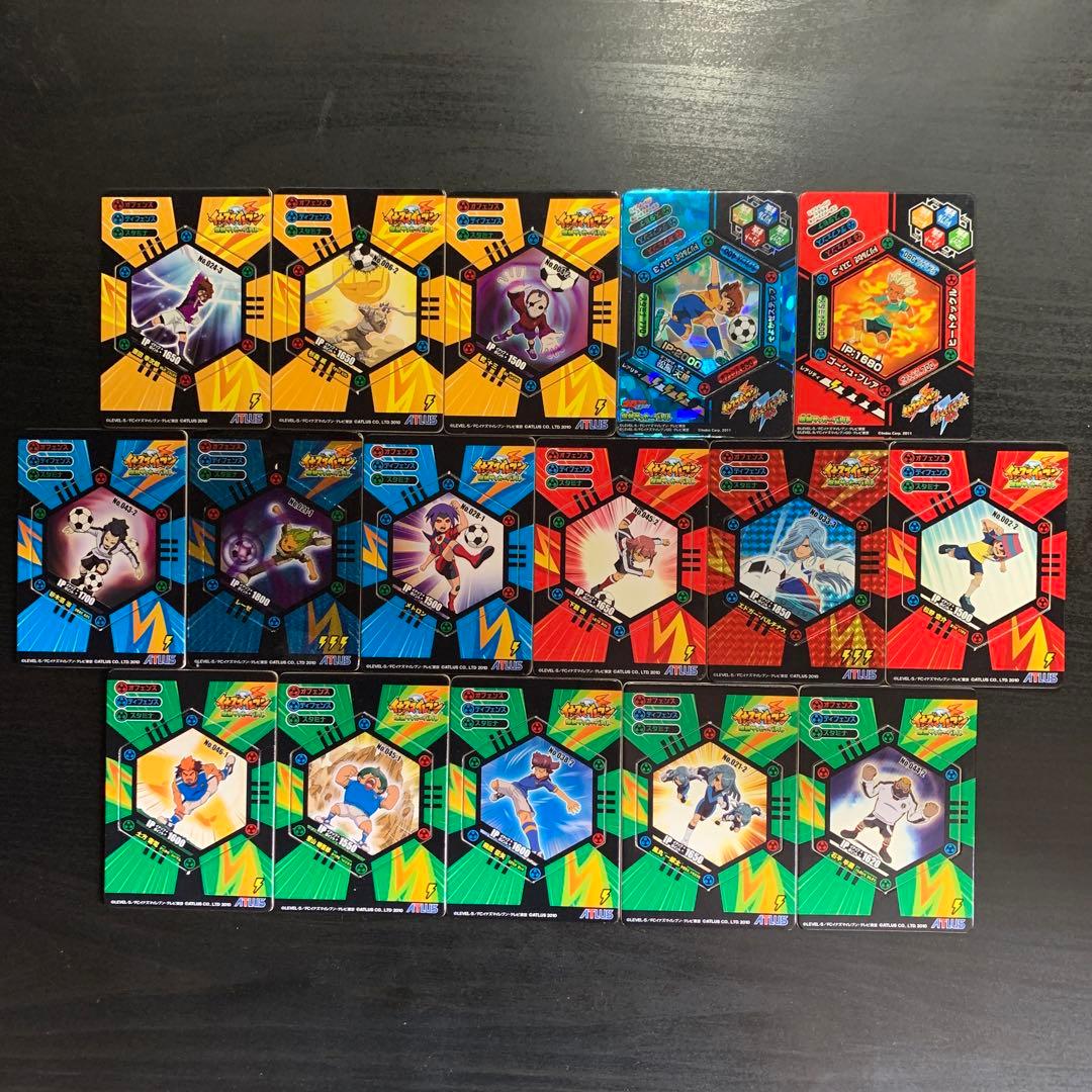 イナズマイレブン イナズマイレブンGO 爆熱サッカーバトル 16枚まとめ