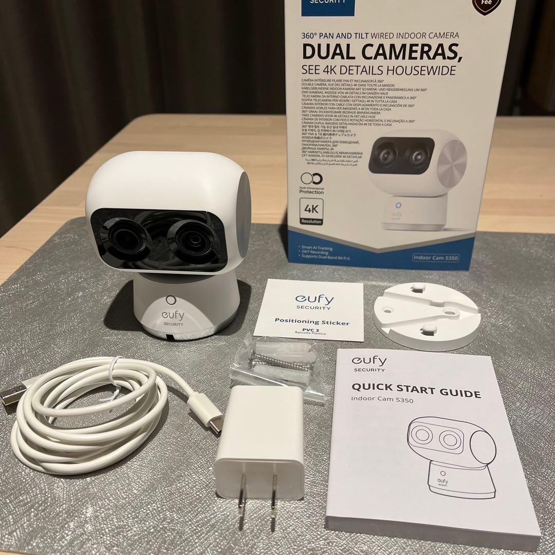 Anker Eufy Security Indoor Cam S350屋内カメラ - メルカリ
