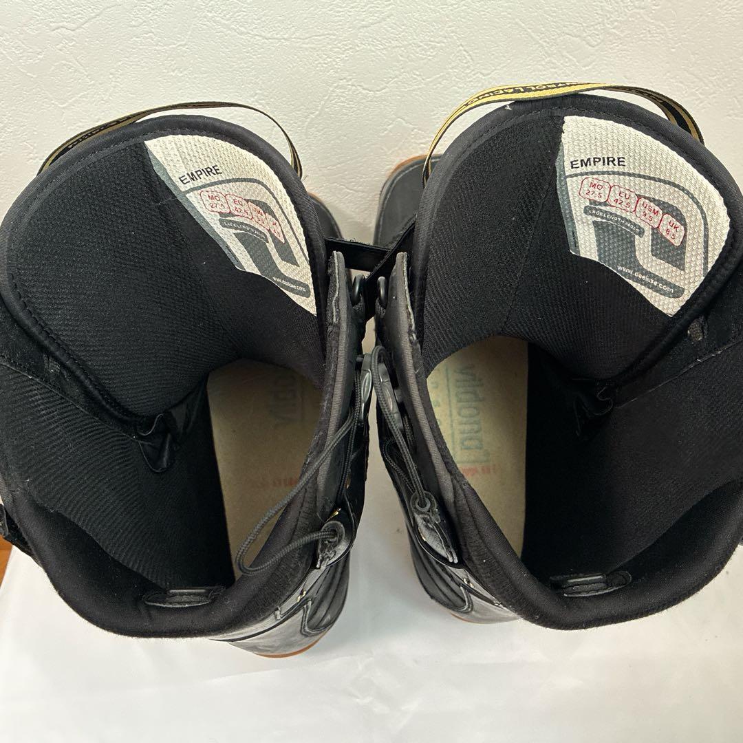 DEELUXE(ディーラックス)empire／27.5cm／本革 ブラック