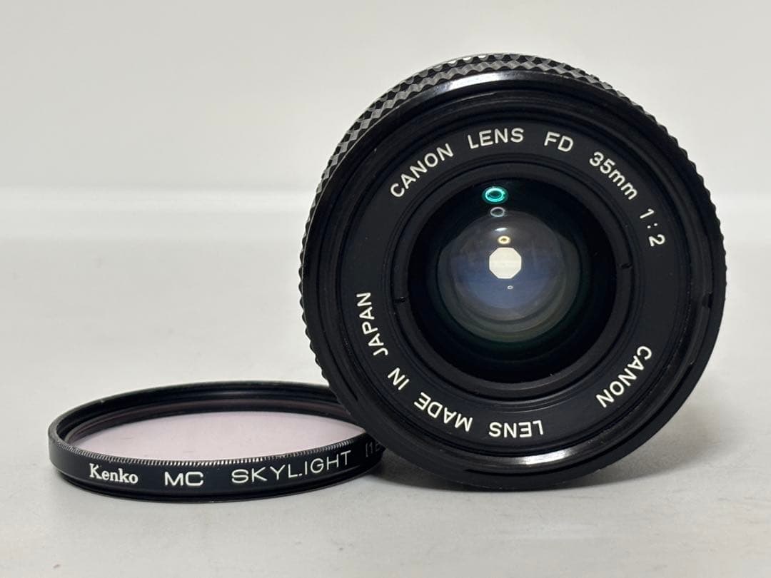 Canon キヤノン NEW FD 35mm f2 FDマウント #2 Canon Lens FD 35mm F2 Oマーク レビュー作例 希少前玉凹み キヤノンの