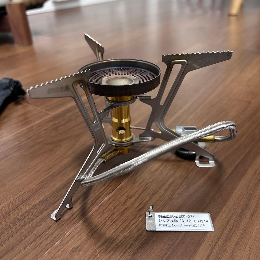 極美品】SOTO フュージョン トレック SOD-331 おまけ付き - メルカリ