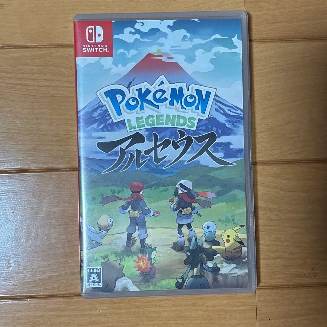 Nintendo Switch ポケモンレジェンズ アルセウス ソフト - メルカリ