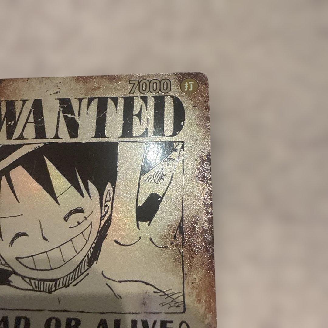 ルフィ 手配書SP ワンピースカード - メルカリ
