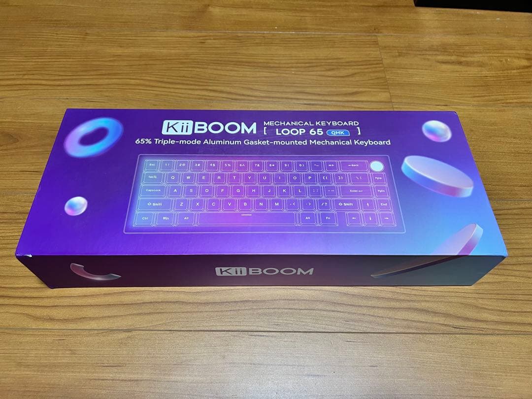 KiiBoom loop 65 メカニカルキーボード　新品未開封　アルミフレーム KiiBOOM LOOP65