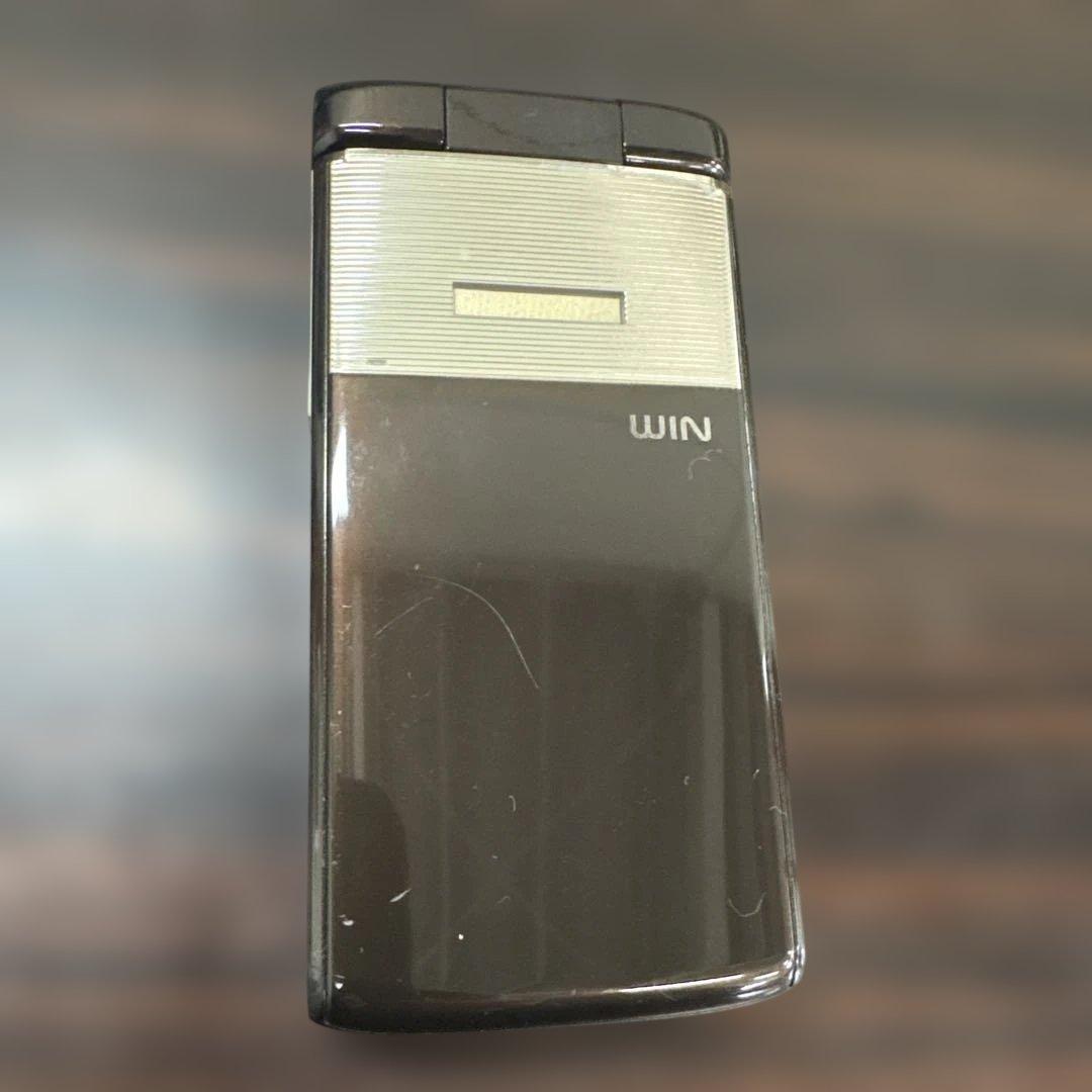 WIN 折りたたみ式携帯電話 。ジャンク品 - メルカリ