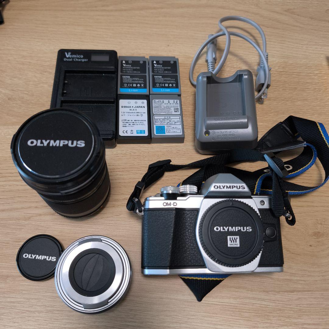 OLYMPUS OM-D e-m10markⅡ ミラーレス一眼カメラ OM-D E-M10 Mark II ミラーレス一眼カメラ EZレンズキット シルバー