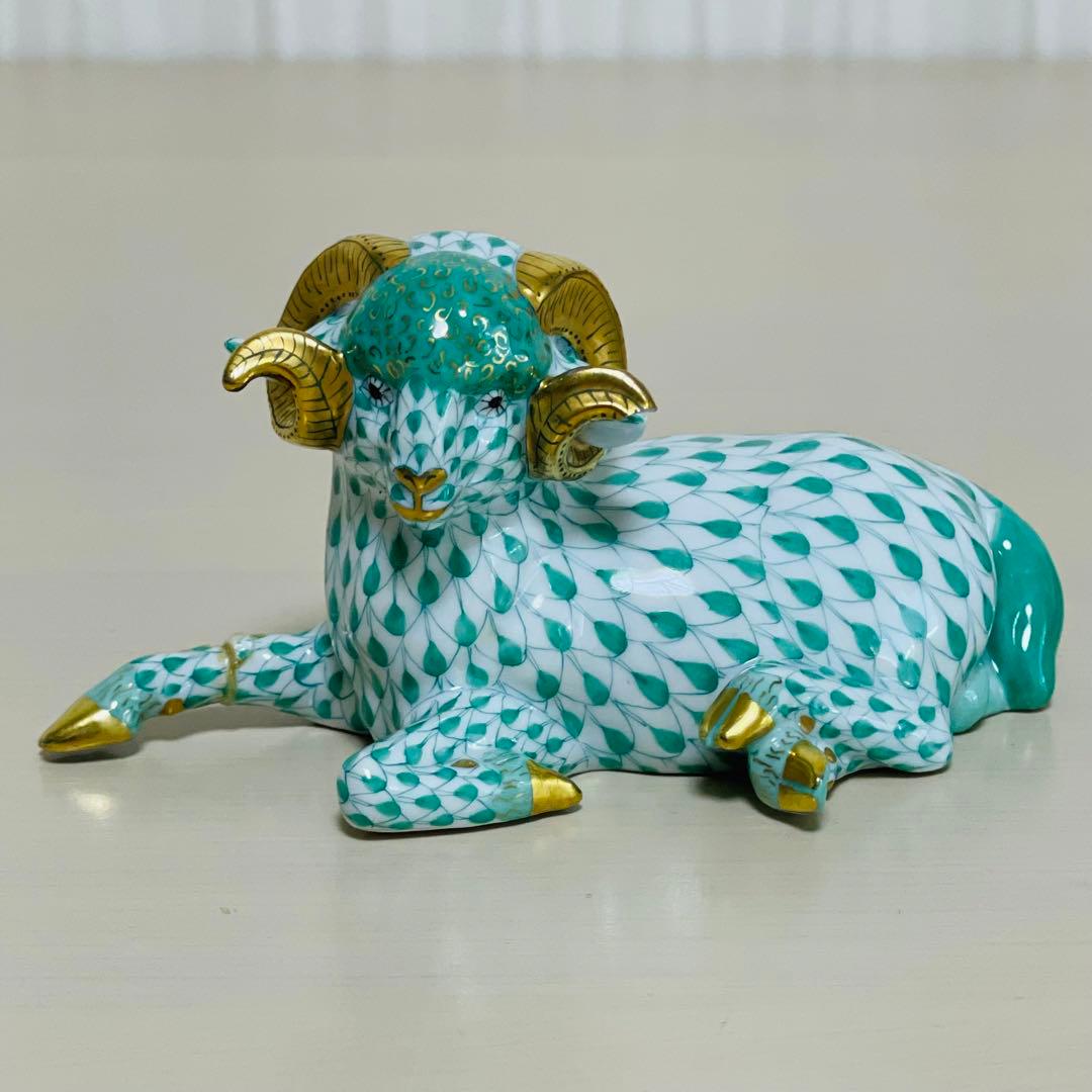 Herend ヘレンド ゾディアック フィギュリン 干支 未 ひつじ 置物